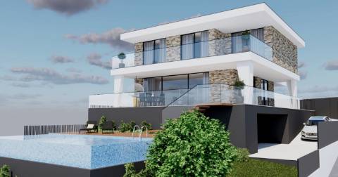 Projeto para construção de moradia com vista sobre a cidade de Coimbra