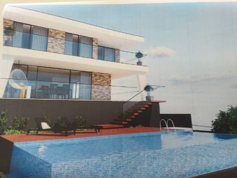 Projeto para construção de moradia com vista sobre a cidade de Coimbra