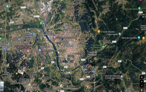 Projeto para construção de moradia com vista sobre a cidade de Coimbra