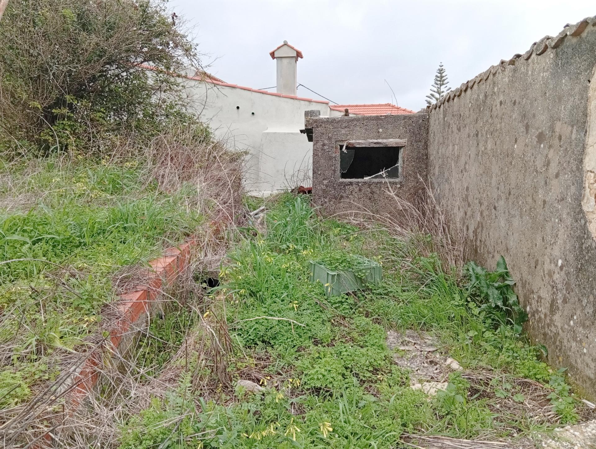 Casa antiga com quintal