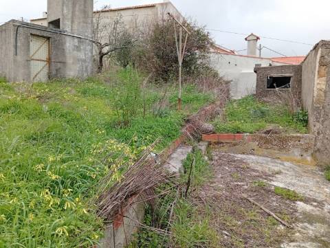 Casa antiga com quintal