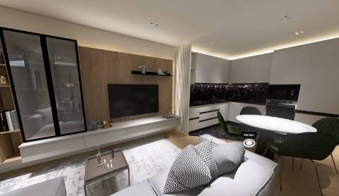 Luxuoso apartamento T1 no centro do Porto