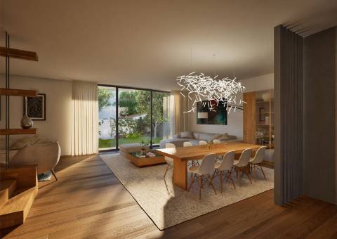 Luxuosa moradia em Cascais de arquitetura contemporânea e sofisticação em cada detalhe.