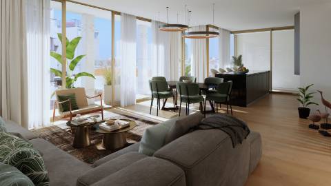 T2 no centro de Matosinhos.