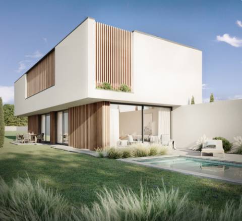 Moradia T4 com piscina em Vilar