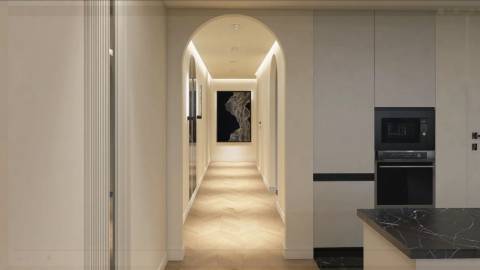 Luxuoso apartamento T2 com varanda no centro do Porto