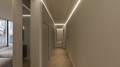 Luxuoso apartamento T2 com varanda no centro do Porto