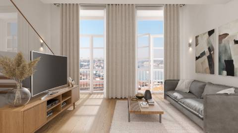 Apartamento T0 à beira da Marginal de Gaia!