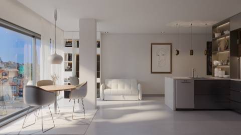 Apartamento T0 a 400 m da Estação do Metro