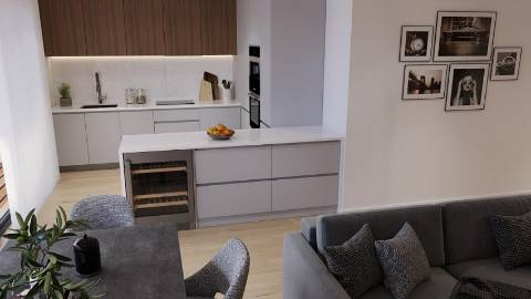 Apartamento T3 Duplex com grande terraço na Praia de Costa Nova