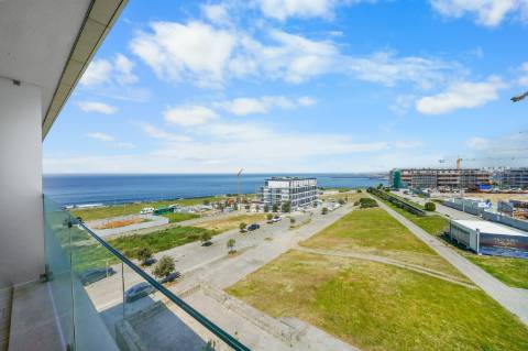 Apartamento T3 vista Mar totalmente mobilado - Canidelo