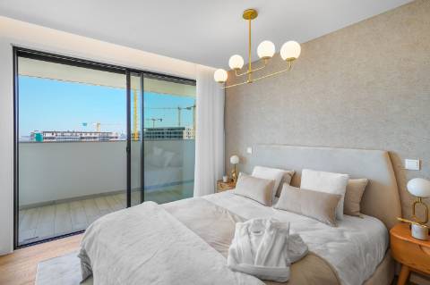 Apartamento T3 vista Mar totalmente mobilado - Canidelo