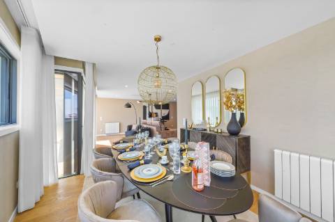 Apartamento T3 vista Mar totalmente mobilado - Canidelo