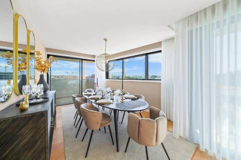 Apartamento T3 vista Mar totalmente mobilado - Canidelo