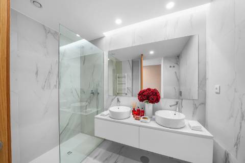 Apartamento T3 vista Mar totalmente mobilado - Canidelo