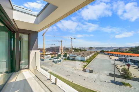 Apartamento T3 vista Mar totalmente mobilado - Canidelo