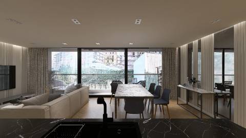 Luxuoso apartamento T2 no centro do Porto