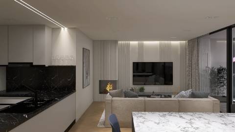 Luxuoso apartamento T2 no centro do Porto