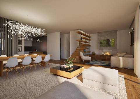 Luxuosa moradia em Cascais de arquitetura contemporânea e sofisticação em cada detalhe.