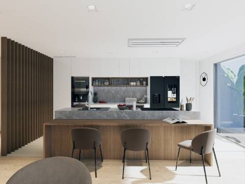 Apartamento T4 com piscina privada