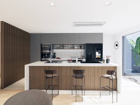 Apartamento T4 com piscina privada