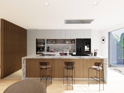 Apartamento T4 com piscina privada