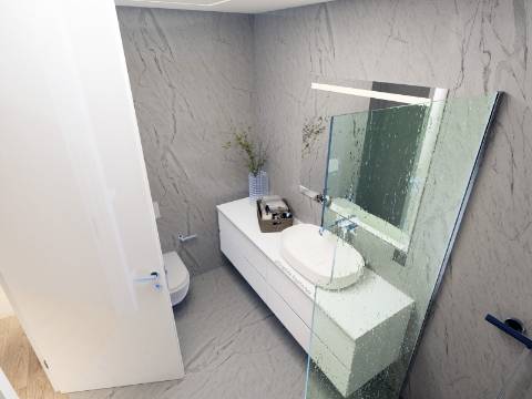 Apartamento T4 com piscina privada