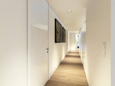 Apartamento T4 com piscina privada