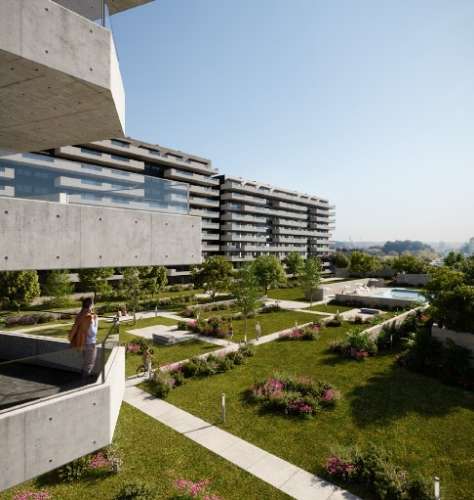 Apartamento T4 Duplex - Empreendimento Bloco de apartamentos OCTE