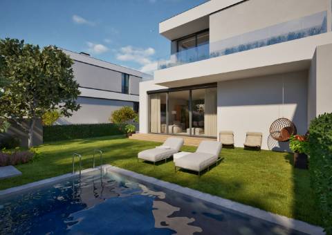 Luxuosa moradia em Cascais de arquitetura contemporânea e sofisticação em cada detalhe.