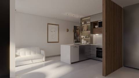 Apartamento T0 a 400 m da Estação do Metro