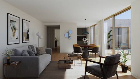 T2 no centro de Matosinhos.