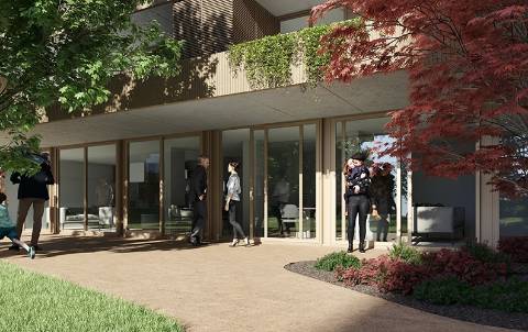 Loja localizada em Águas Santas junto ao Parque da Picuá.