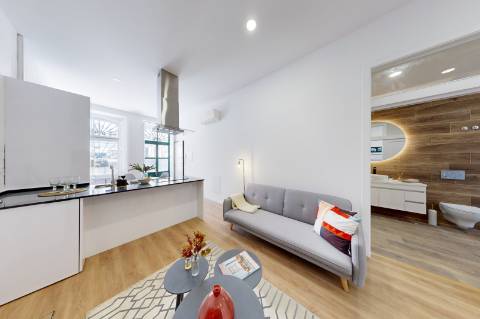 Apartamento T0 em remodelação convertido em T2 - Com isenção de pagamento de IMT para investidores