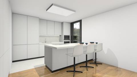 Moradia Geminada T4 na Madalena com piscina e a 150 m da praia