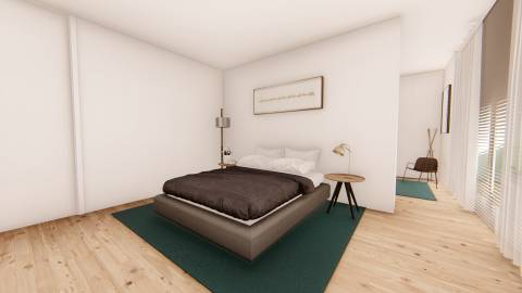 Moradia Geminada T4 na Madalena com piscina e a 150 m da praia