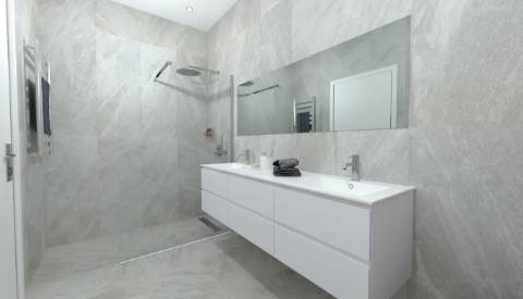 Moradia Geminada T4 na Madalena com piscina e a 150 m da praia