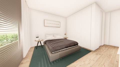 Moradia Geminada T4 na Madalena com piscina e a 150 m da praia