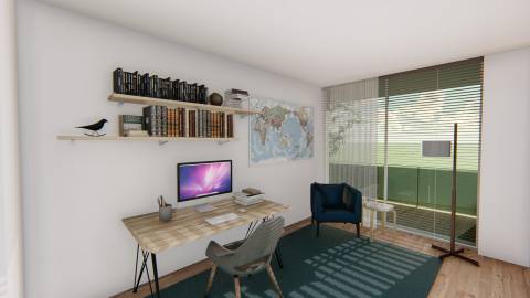 Moradia Geminada T4 na Madalena com piscina e a 150 m da praia