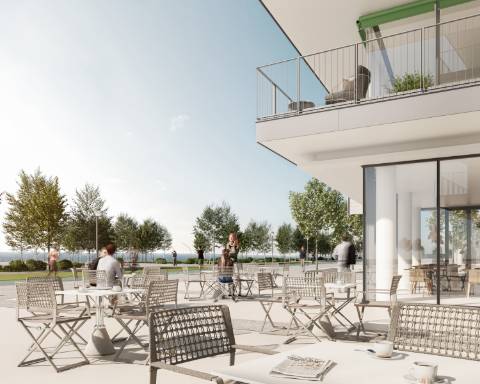 T2 Novo em Condomínio Exclusivo à Beira do Tejo - Lisboa