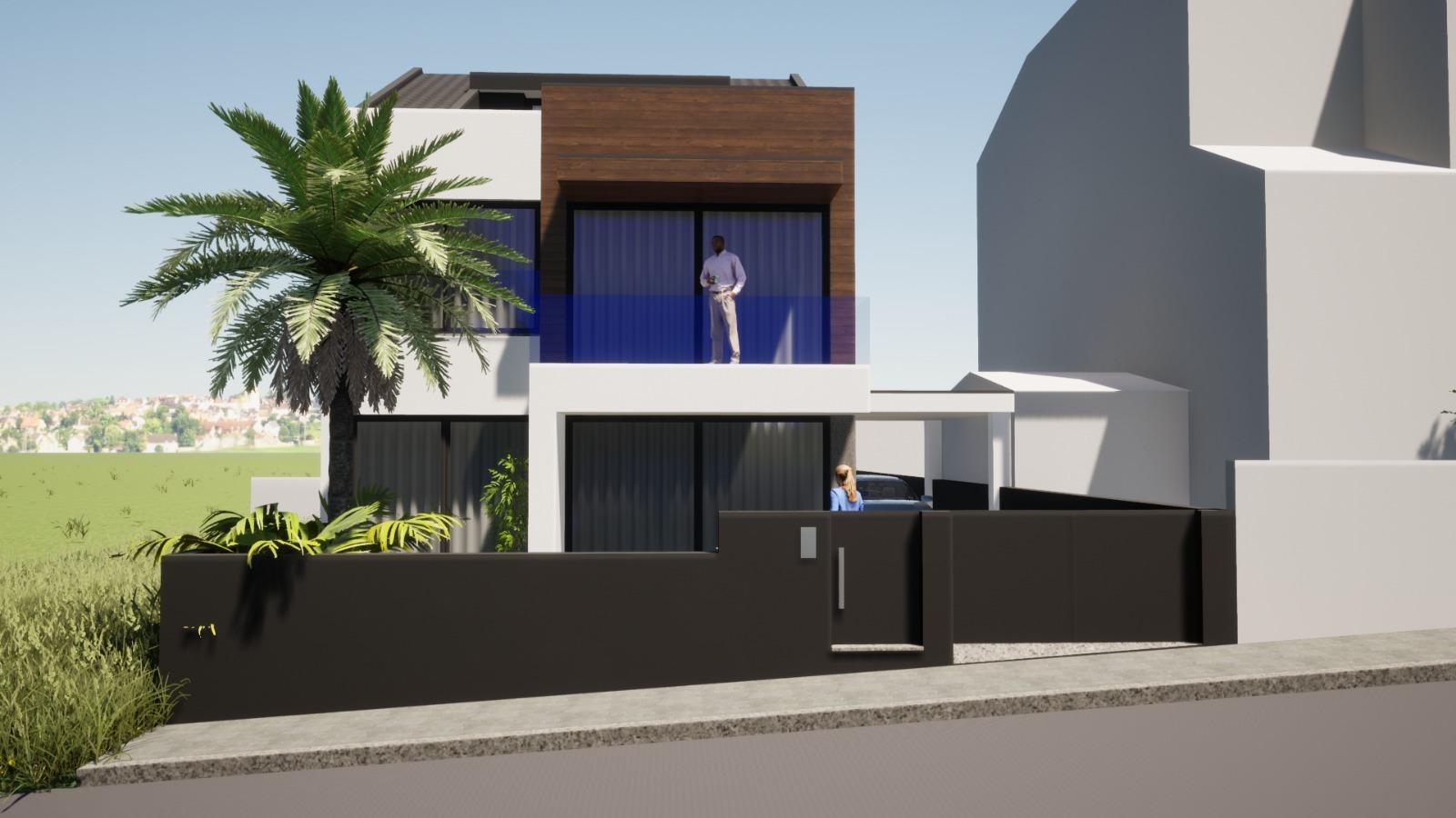 Moradia T3 em final de construção com Vista Mar
