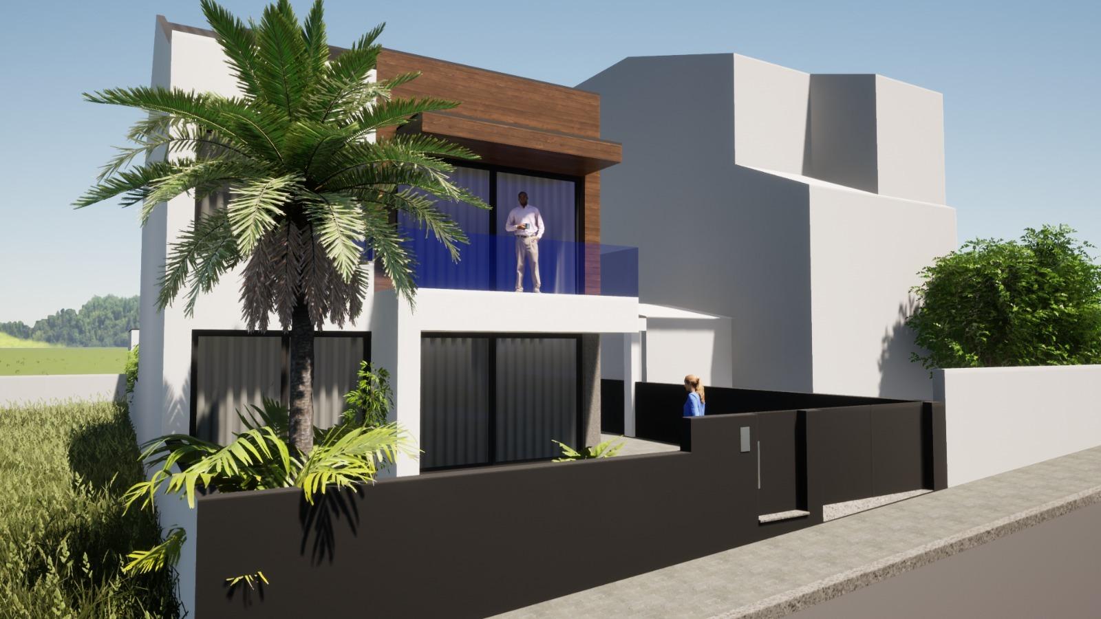 Moradia T3 em final de construção com Vista Mar
