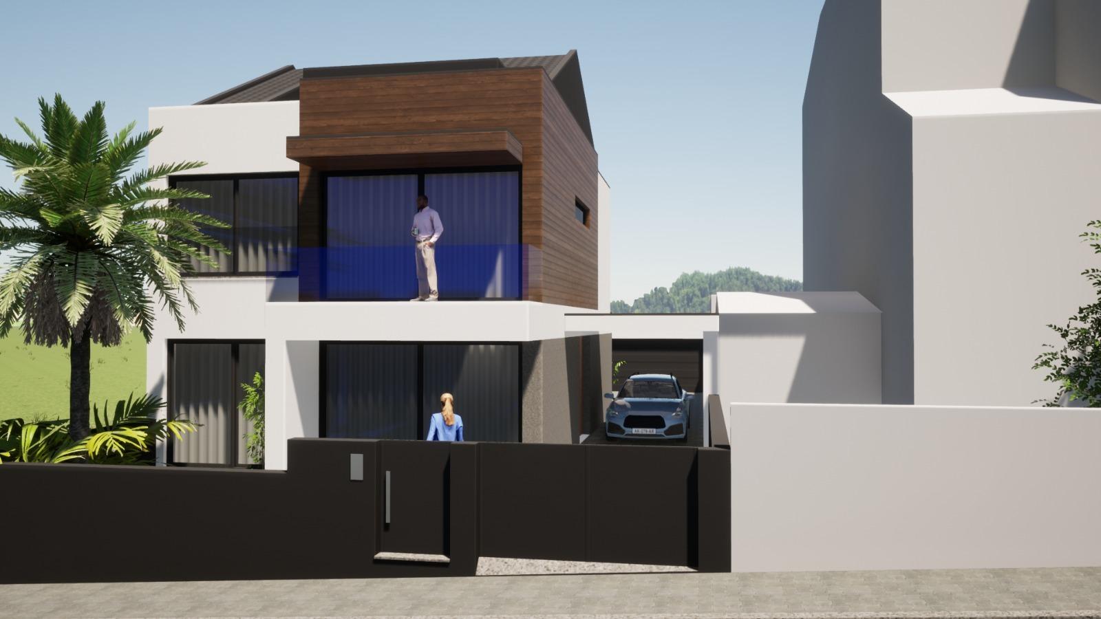 Moradia T3 em final de construção com Vista Mar