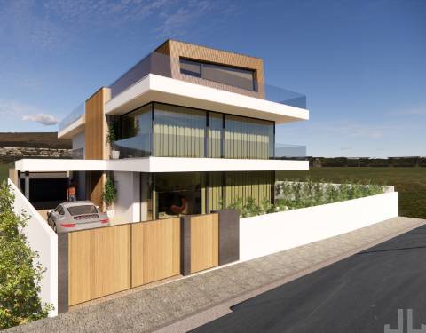 Moradia T4 isolada de excelência com vista mar inalterável a menos de 2km da Praia da Aguda.