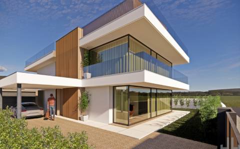 Moradia T4 isolada de excelência com vista mar inalterável a menos de 2km da Praia da Aguda.