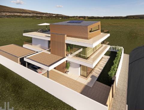 Moradia T4 isolada de excelência com vista mar inalterável a menos de 2km da Praia da Aguda.