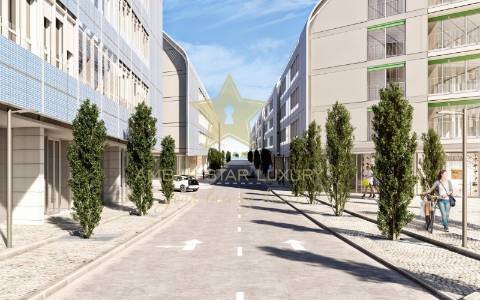 Apartamento T1 em condomínio fechado próximo ao Tejo