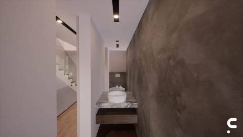 Moradia T3 + Escritório em Condomínio Privado com Piscina