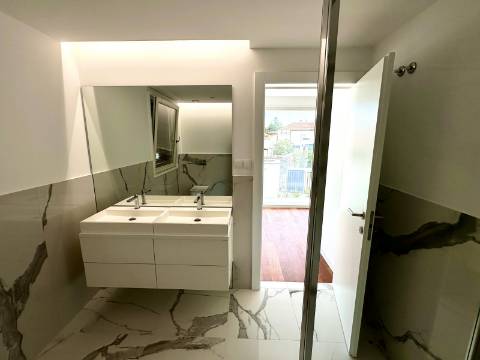 Moradia T3 premium em condomínio fechado em Leça da Palmeira