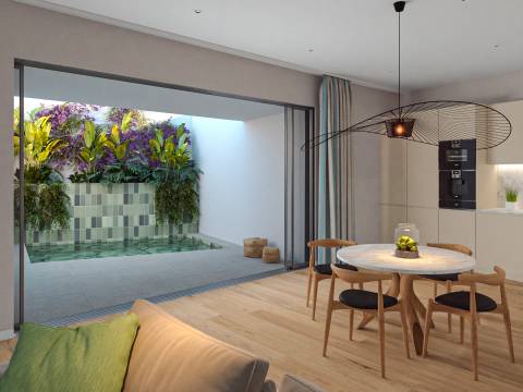 T2 com Terraço e Piscina Privativa